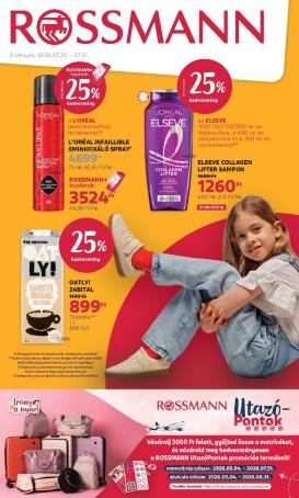 rossmann - Rossmann hirdetmény a következő hétre hétfőtől 2026.07.20.-tól péntektől 2026.07.31.-ig