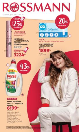rossmann - Rossmann hirdetmény a következő hétre hétfőtől 2026.08.17.-tól péntektől 2026.08.28.-ig