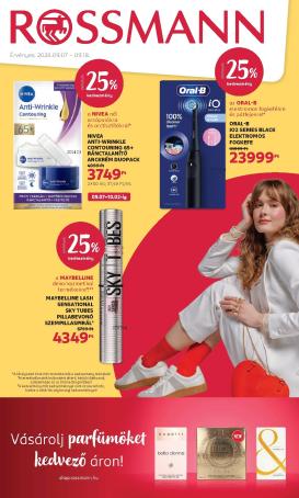 rossmann - Rossmann hirdetmény a következő hétre hétfőtől 2026.09.07.-tól péntektől 2026.09.18.-ig