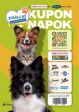 rossmann - Rossmann - Kupon magazin hirdetmény a következő hétre hétfőtől 2026.09.28.-tól vasárnaptól 2026.10.04.-ig