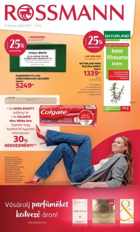 rossmann - Rossmann hirdetmény a következő hétre hétfőtől 2026.09.21.-tól péntektől 2026.10.02.-ig