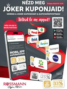 rossmann - Rossmann - Kuponjaid akciós újság, érvényes 01.19. - 01.30.