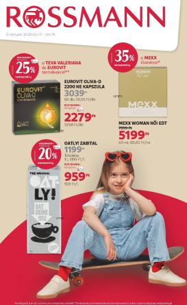 rossmann - Rossmann hirdetmény a következő hétre hétfőtől 2026.04.13.-tól vasárnaptól 2026.04.19.-ig