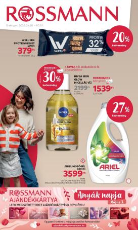 rossmann - Rossmann hirdetmény a következő hétre hétfőtől 2026.04.20.-tól péntektől 2026.05.01.-ig
