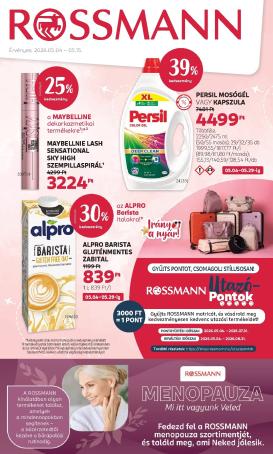 rossmann - Rossmann hirdetmény a következő hétre hétfőtől 2026.05.04.-tól péntektől 2026.05.15.-ig