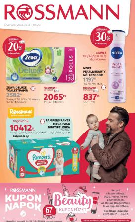 rossmann - Rossmann hirdetmény a következő hétre hétfőtől 2026.05.18.-tól péntektől 2026.05.29.-ig