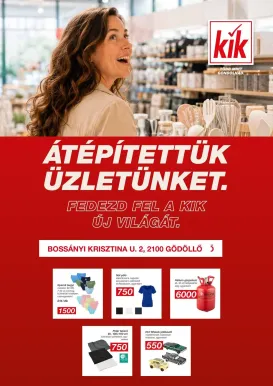 kik - KiK - Gödöllő akciós újság, érvényes 2026.10.13.-tól 2026.10.18.-ig