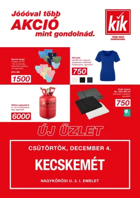 kik - KiK - Kecskemét akciós újság, érvényes 12.01. - 12.04.