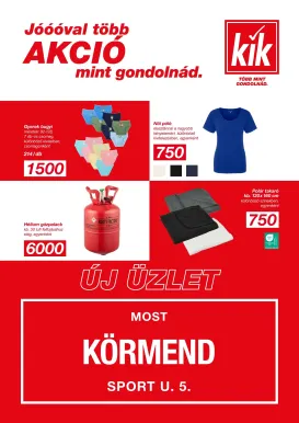 kik - KiK - Körmend akciós újság, érvényes 12.12. - 12.14.