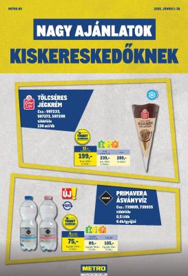 metro - Metro - Nagy Ajánlatok Kiskereskedőknek hirdetmény a következő hétre hétfőtől 2026.06.01.-tól keddtől 2026.06.30.-ig