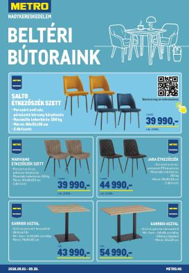 metro - Aktuális Metro - Beltéri bútoraink - szeptemberi kiadvány szórólap érvényes keddtől 2026.09.01.-től szerdától 2026.09.30.-ig