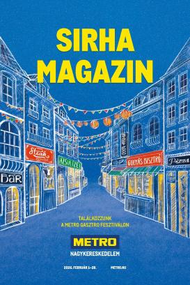 metro - Metro - Sirha magazin akciós újság, érvényes 2026.02.01. - 2026.02.28.