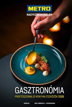 metro - Metro - Gasztro konyha katalógus akciós újság, érvényes 2026.02.18. - 2026.05.31.