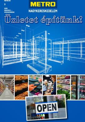 metro - Metro - Üzletet építünk! akciós újság, érvényes 2026.03.01. - 2026.03.31.