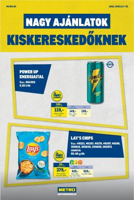 metro - Aktuális Metro - Nagy Ajánlatok Kiskereskedőknek! szórólap érvényes keddtől 2026.04.07.-től csütörtöktől 2026.04.30.-ig