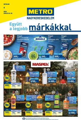 metro - Aktuális Metro - Márkák katalógus szórólap érvényes csütörtöktől 2026.04.16.-től csütörtöktől 2026.04.30.-ig