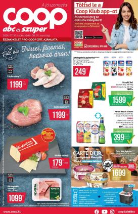 coop - A jövőbeli Coop - Abc Szuper akciós újság csütörtöktől 2026.07.30.-tól szerdától 2026.08.05.-ig érvényes.