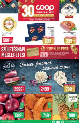 coop - Coop Szuper Plusz akciós újság, érvényes 10.09. - 10.15.