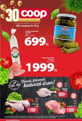 coop - Coop - Észak-Kelet akciós újság, érvényes 11.20. - 11.26.