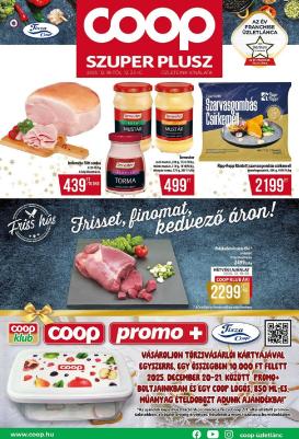 coop - Coop - Szuper Plusz akciós újság, érvényes 12.18. - 12.23.