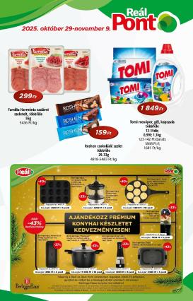 real - Reál - Pont akciós újság, érvényes 10.29. - 11.09.