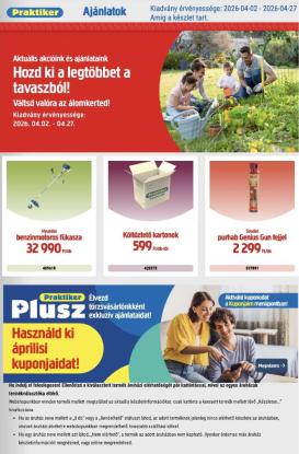 praktiker - Praktiker akciós újság, érvényes 2026.04.02. - 2026.04.27.