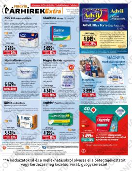 pingvin-patika - Pingvin Patika - Extra akciós újság, érvényes 2026.04.01. - 2026.04.30.