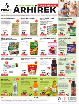 pingvin-patika - Aktuális Pingvin Patika - Reformház Árhírek szórólap érvényes szerdától 2026.04.01.-től csütörtöktől 2026.04.30.-ig