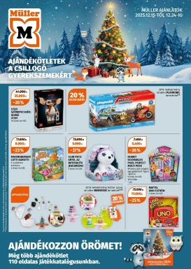 muller - Müller - Játékprospektus akciós újság, érvényes 12.15. - 12.24.