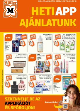 muller - Müller akciós újság, érvényes 01.26. - 02.01.