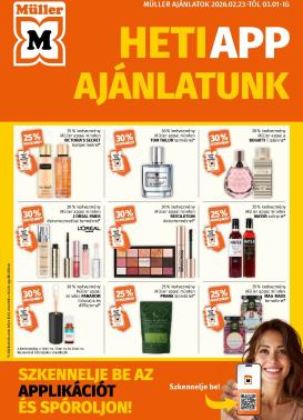 muller - Müller akciós újság, érvényes 2026.02.23. - 2026.03.01.