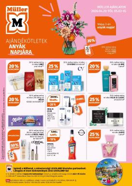 muller - Müller hirdetmény a következő hétre hétfőtől 2026.04.20.-tól vasárnaptól 2026.05.03.-ig