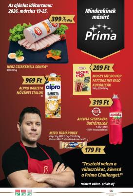 prima - Príma akciós újság, érvényes 2026.03.19. - 2026.03.25.