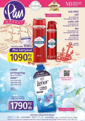 plus-market - Plus Market akciós újság, érvényes 11.06. - 11.15.