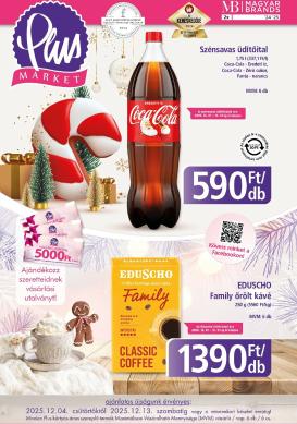 plus-market - Plus Market akciós újság, érvényes 12.04. - 12.13.