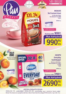 plus-market - Plus Market akciós újság, érvényes 2026.02.19. - 2026.02.28.