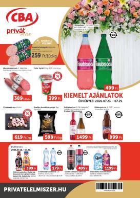 privat-elelmiszer - A jövőbeli Privát Max akciós újság csütörtöktől 2026.07.23.-tól szerdától 2026.07.29.-ig érvényes.