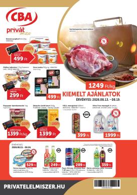 privat-elelmiszer - A jövőbeli Privát Max akciós újság csütörtöktől 2026.08.13.-tól szerdától 2026.08.19.-ig érvényes.
