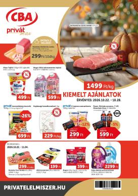 privat-elelmiszer - A jövőbeli Privát Max akciós újság csütörtöktől 2026.10.22.-tól szerdától 2026.10.28.-ig érvényes.