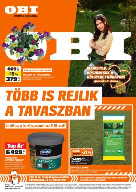 obi - OBI akciós újság, érvényes 2026.03.03. - 2026.03.29.