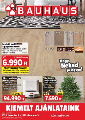 bauhaus - BAUHAUS akciós újság, érvényes 12.04. - 12.31.