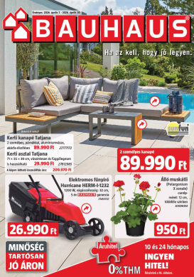 bauhaus - Aktuális BAUHAUS szórólap érvényes keddtől 2026.04.07.-től hétfőtől 2026.04.20.-ig
