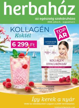herbahaz - Aktuális Herbaház szórólap érvényes hétfőtől 2026.07.06.-től vasárnaptól 2026.08.02.-ig