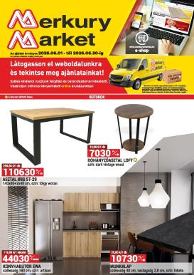 merkury-market - MerkuryMarket hirdetmény a következő hétre hétfőtől 2026.06.01.-tól keddtől 2026.06.30.-ig