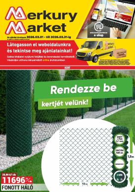 merkury-market - MerkuryMarket akciós újság, érvényes 2026.03.01. - 2026.03.31.