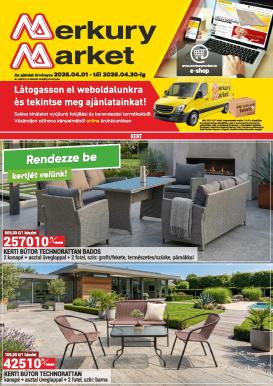 merkury-market - MerkuryMarket akciós újság, érvényes 2026.04.01. - 2026.04.30.