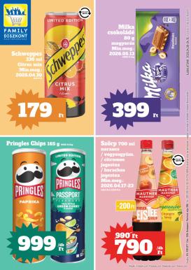 family-diszkont - Aktuális Family Diszkont szórólap érvényes csütörtöktől 2026.04.09.-től szerdától 2026.04.15.-ig