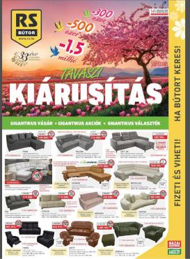 rs-butor - Aktuális RS Bútor szórólap érvényes szerdától 2026.04.01.-től szerdától 2026.04.29.-ig