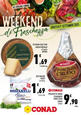 conad-superstore - Volantino Conad Superstore - Weekend di Freschezza valido dal 05/09 al 07/09
