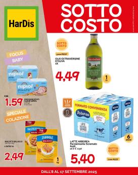 hardis - Volantino Hardis valido dal 08/09 al 17/09